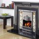 Cast Tec Limerick Cast Iron Mantel with Fully Polished Oxford Insert