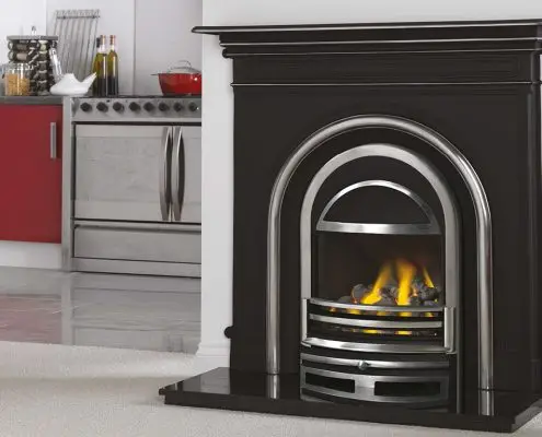 Cast Tec Regal Cast Iron Mantel with Integra Gas fire