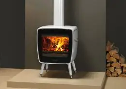 Dovre Vintage 35 in Pure White enamel