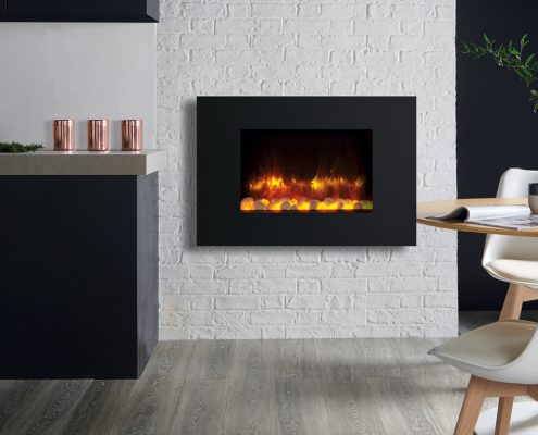 Gazco Radiance 50 Steel wall mounted electric fire