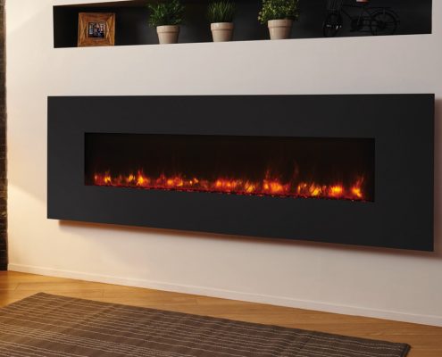 Gazco Radiance 150 Steel wall mounted electric fire