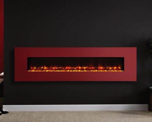 Gazco Radiance 190 Steel wall mounted electric fire