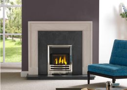 The Penman Collection - Arlington Portuguese Limestone fireplace