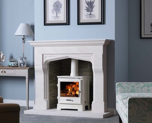 The Penman Collection - Beaufort Iberian Limestone fireplace