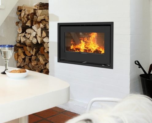 Rais Visio 500-1 wood burning inset fire