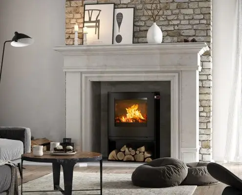 Rais Q 2 Tee C Wood burning Stove