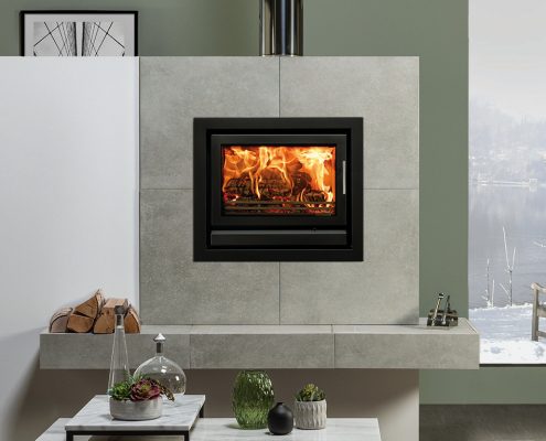 Stovax Riva 66 inset wood burning and multi-fuel fire