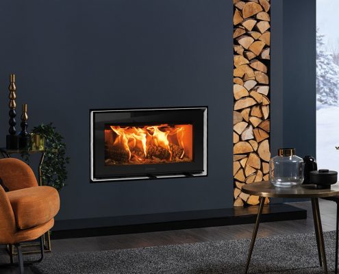 Stovax Studio 1 Ecodesign inset wood burning and multi-fuel fire
