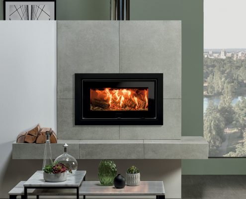Stovax Studio 1 Ecodesign inset wood burning and multi-fuel fire