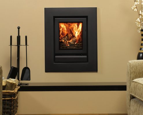 Stovax Riva 40 inset wood burning and multi-fuel fire