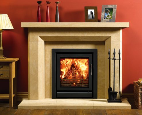 Stovax Riva 55 inset wood burnin g and multi-fuel fire