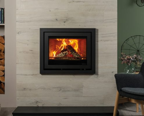 Stovax Elise Profil 680 inset wood burning and multi-fuel fire