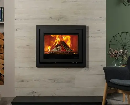 Stovax Elise Profil 680 inset wood burning and multi-fuel fire