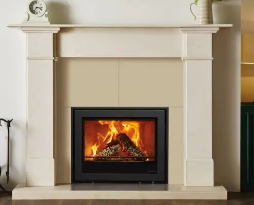 Stovax Elise Edge Plus 680 inset wood burning and multi-fuel fire