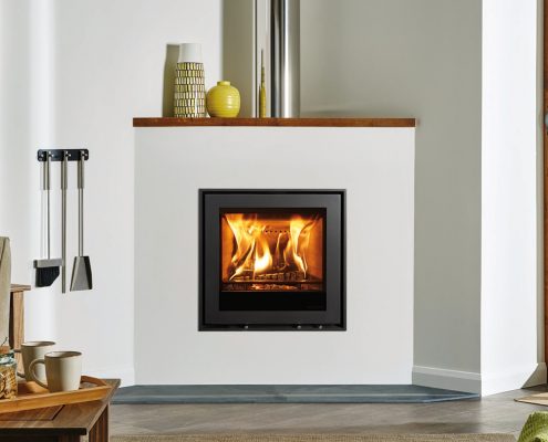 Stovax Elise Edge 540 inset wood burning and multi-fuel fire