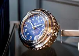 Culinary Concepts Fiorano Desk Clock - Ribbed