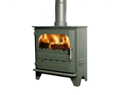 Dunsley Advance 500 Wood burning Stove - Forest Green