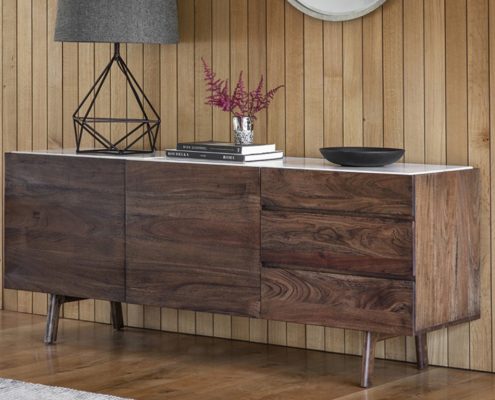 Gallery Direct Barcelona Sideboard W1600 x D450 x H700mm