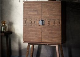 Gallery Direct Boho Retreat Cocktail Cabinet W850 x D400 x H1570mm