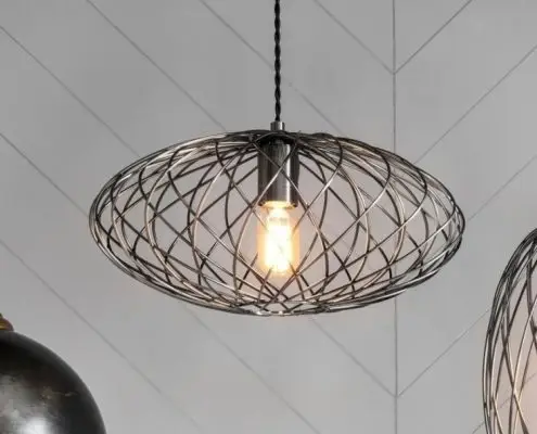 Gallery Direct steel frankland pendant light