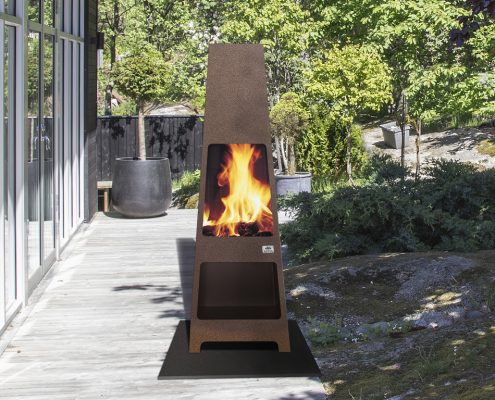 JØTUL FROYA - Wood burning outdoor patio and garden heater
