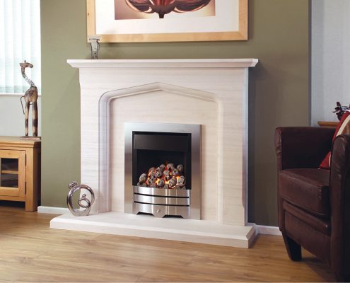 Newman Portuguese Limestone Fireplaces - Algarve from Designer Collection