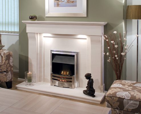 Newman Portuguese Limestone Fireplaces - Barcelos from Designer Collection