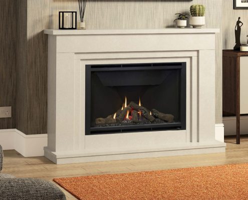 Wildfire HE 950L (Palma Suite) Glass Fronted Gas Fire