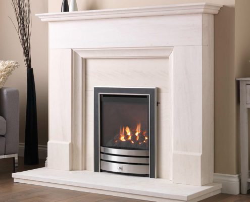 Cressida HE Glass Fronted Gas Fire