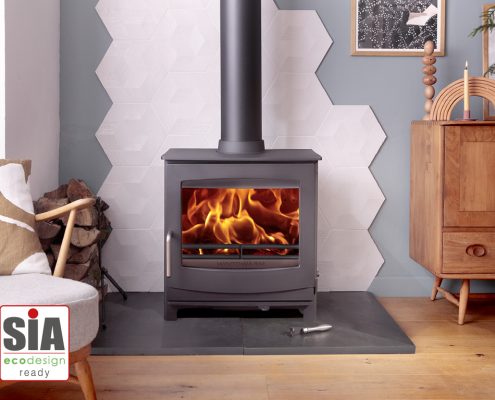 Woodwarm Fireview Eco Stove Traditional 5kW