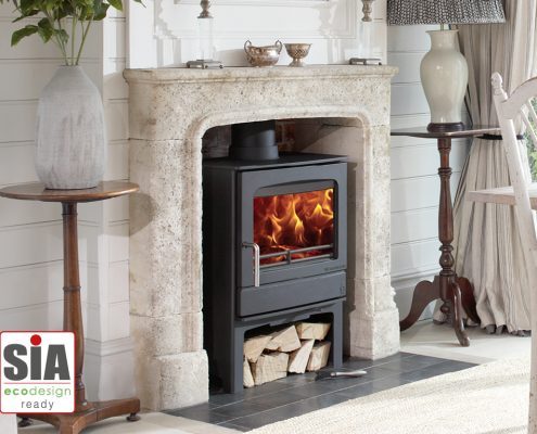 Woodwarm Fireview Eco Stove Contemporary 7kW