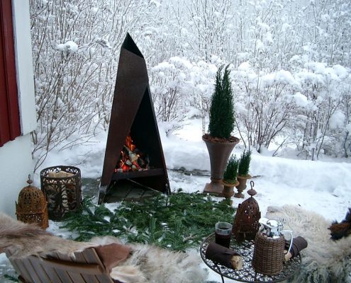 Heta Tipi - Wood burning outdoor patio and garden heater