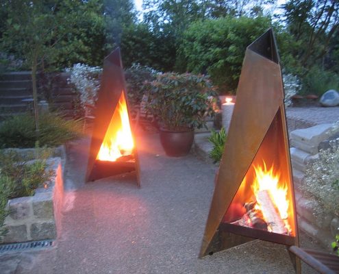 Heta Tipi - Wood burning outdoor patio and garden heater