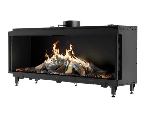 Rais Visio 160 F panoramic built-in gas fire