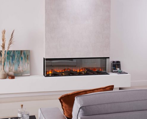 British Fires: New Forest 1600 electric fire - 3 sided
