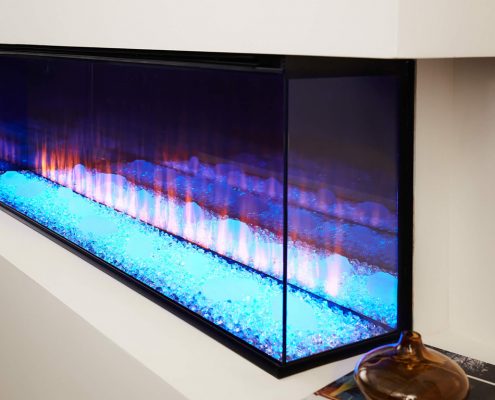 British Fires: New Forest 1600 electric fire - Diamin Light