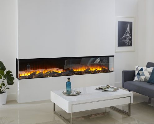 British Fires: New Forest 2400 electric fire - 3 sided