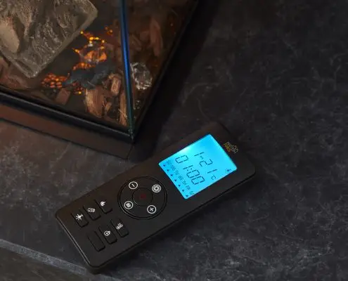 British Fires: New Forest electric suite - Remote Control