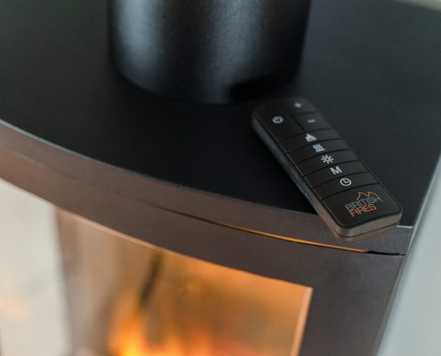 British Fires: New Forest electric stove - Remote Control