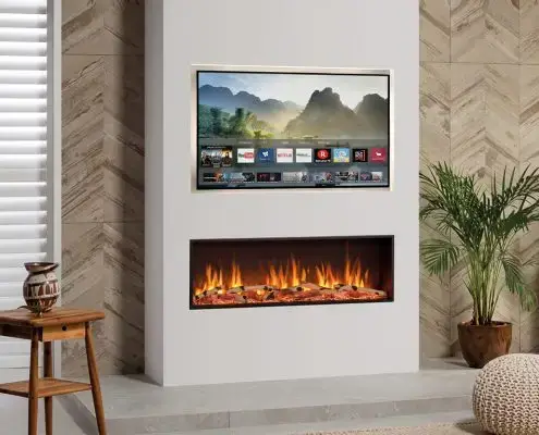 media-walls-built-in-3 Media Wall with Gazco eStudio 105R electric fire
