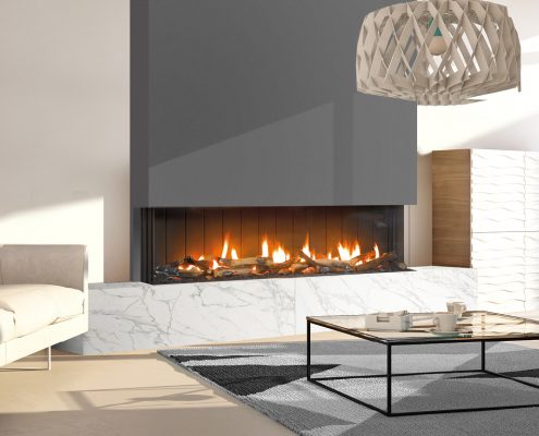 Vision Trimline - TL140P Panoramic Gas Fire