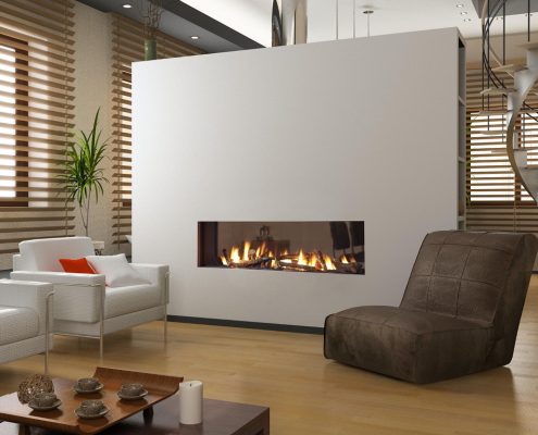 Vision Trimline - TL120T Tunnel Gas Fire