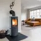 Heta Scan-line SL8 woodburning Stove full Soapstone