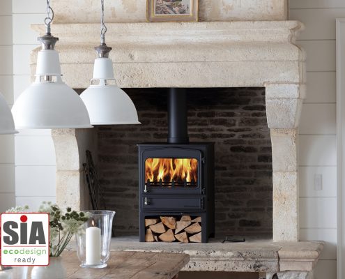 Woodwarm 9kW Fireview Eco V9-L