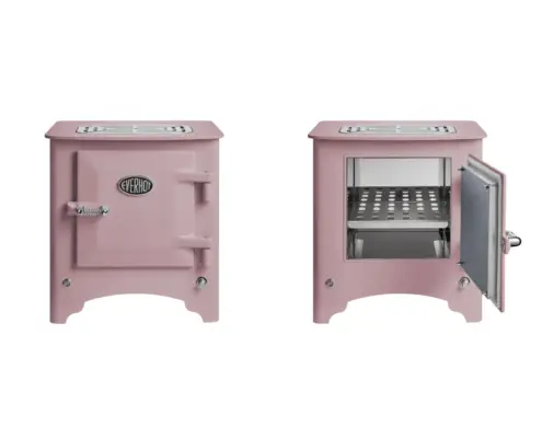 Everhot Electric Heater Stove with oven - Dusty Pink