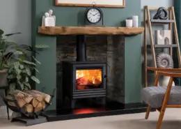 FocusCast Vintage shelf in a Honey Oak Finish