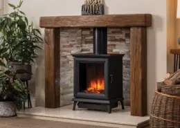 Focus Aged oak Beamish finished in medium wax