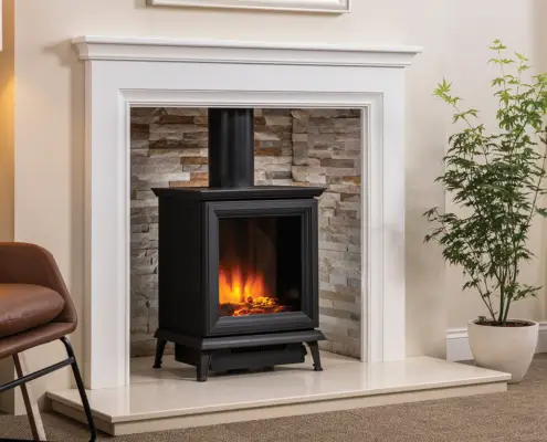 Focus Leicester finished in white