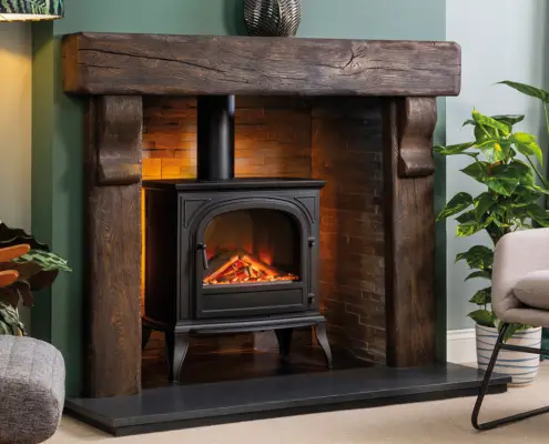 Focus Aged oak Gatsby finished in dark wax