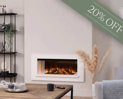 British Fires - 20% off electric fires in January 2026 only